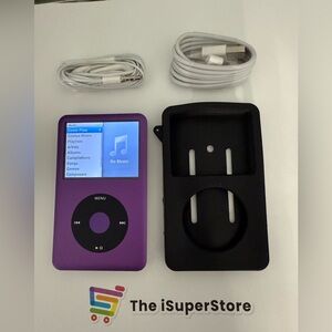 Refurbished Apple iPod Classic 7th Gen 160GB Purple - SSD Upgrade  -1YR Warranty